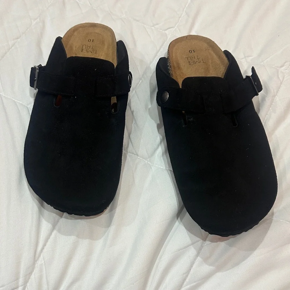 NEW Men's Black Slip-On Shoes size 10